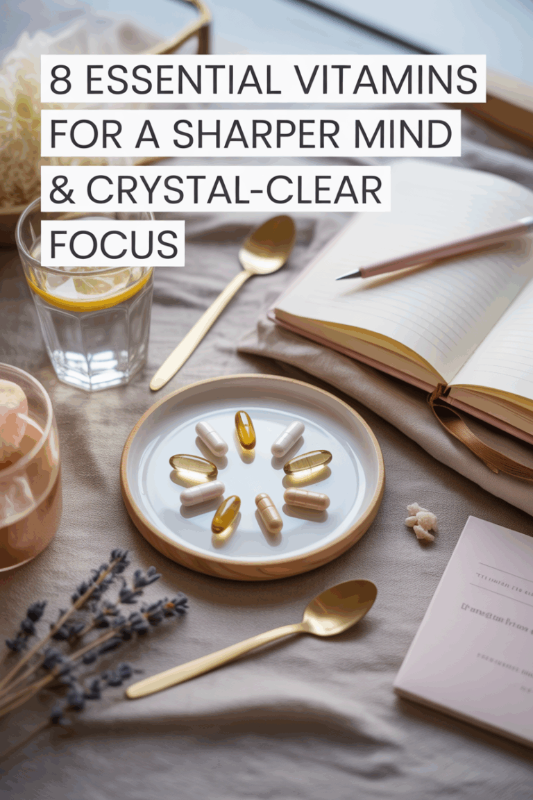 8 Best Natural Vitamins That Help Improve Memory and Increase Focus