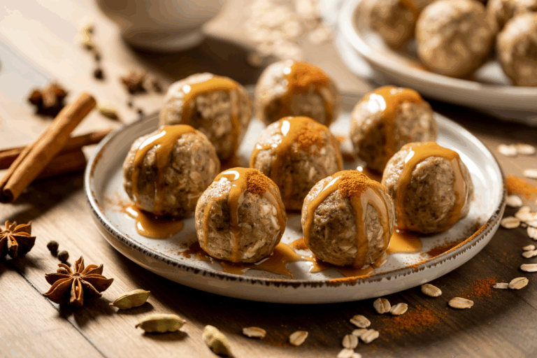 Chai-Spiced Protein Energy Balls Recipe