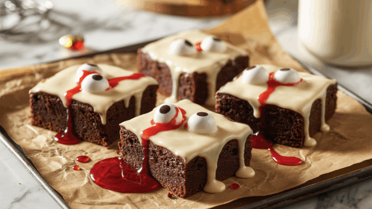 Halloween Eyeball Brownie Recipe (The Ones That Stare Back)