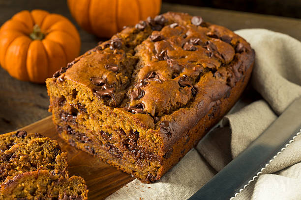 Healthy Chocolate Chip Pumpkin Bread Recipe