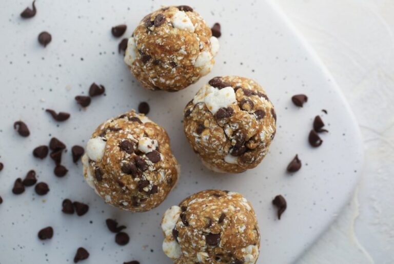 Healthy S’mores Protein Balls