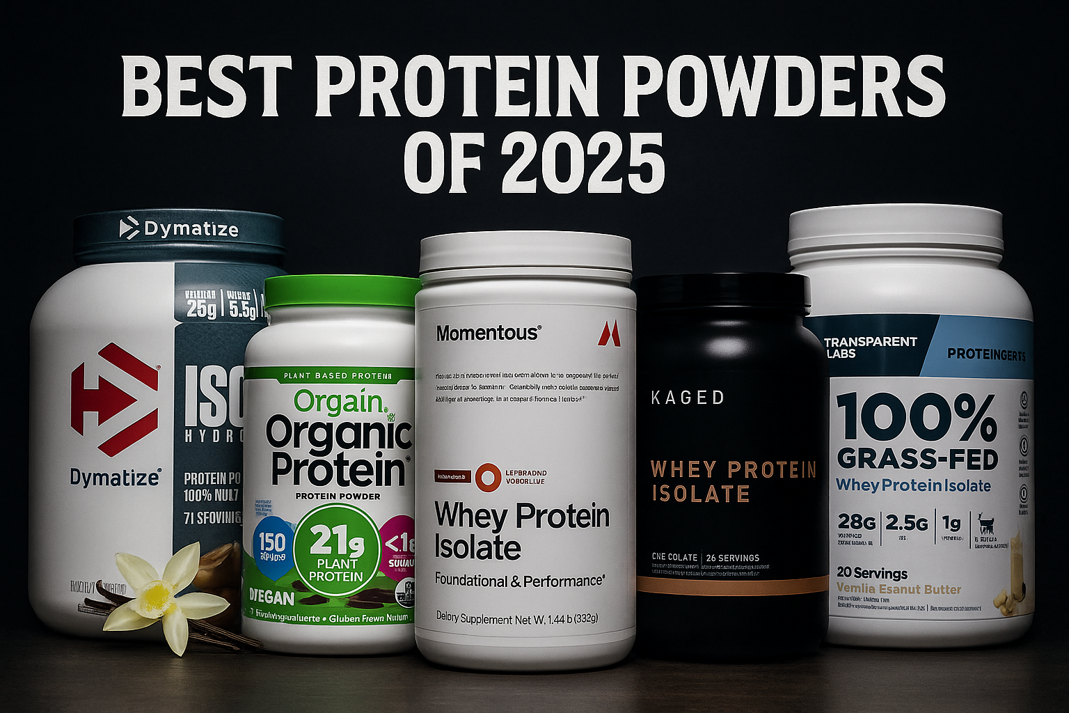 7 Best Protein Powders for 2025 (Lab-Tested, Reviewed & Ranked) - Brainflow
